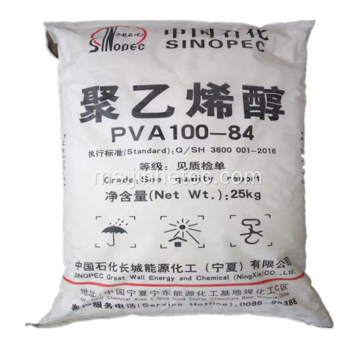 Sinopec polyvinyl alkohol PVA 100-84 serpihan untuk tekstil